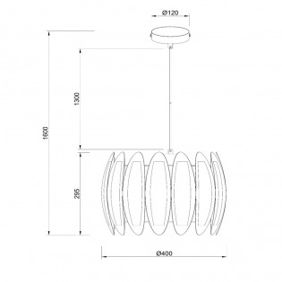 Children's pendant lamp Glinstar