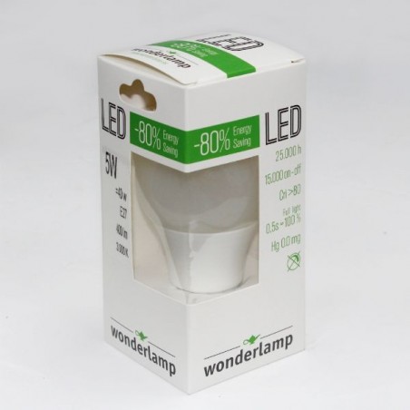 10W E27 LED-Glühbirne. Warmes Licht.