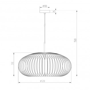 Pendant lamp Armoni