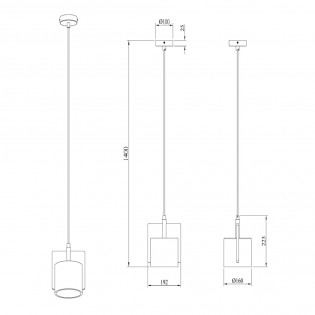 Pendant lamp Ninja B