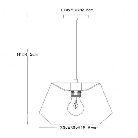 Ceiling lamp Jessica