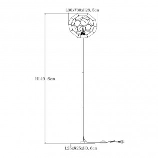 Floor lamp Hannelore