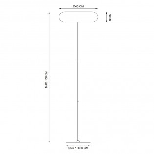 Floor lamp Sentino