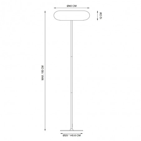 Floor lamp Sentino