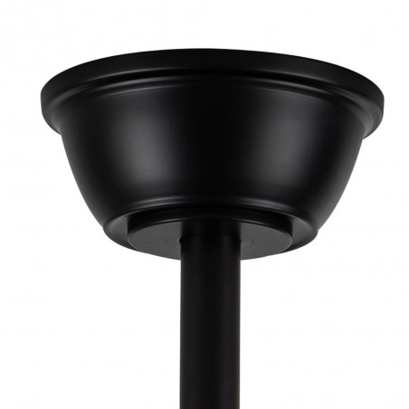 Ventilador LED con aspas retráctiles Miso Mini Evo Negro CCT Dim (46W)