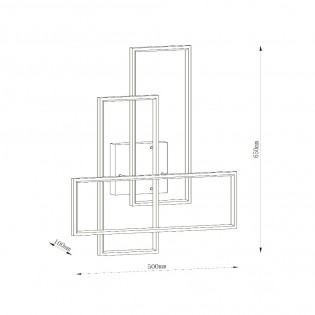 Plafón de techo LED Lokero CCT Dim (60W)