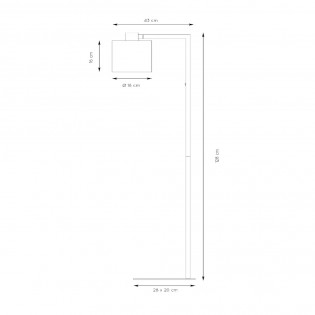 Floor lamp Lesley II