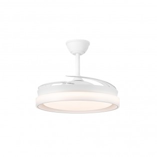 LED fan with retractable blades Nestera Eco White CCT Dim (45W)