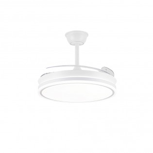 LED fan with retractable blades Miso Evo White CCT Dim (72W)