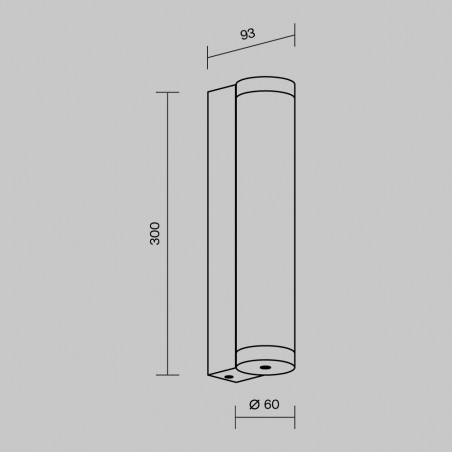 Outdoor LED Wall Lamp Rounge (12W)