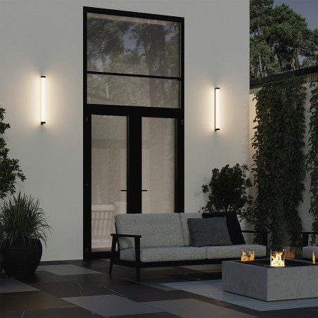 Aplique de pared de exterior LED Rounge (16W)