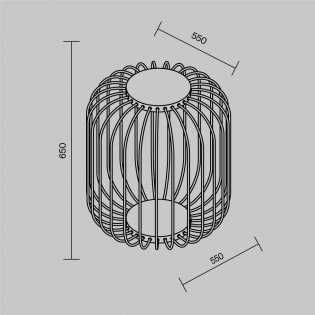 Outdoor LED Wall Lamp Wisp (18W)