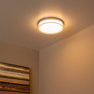 Bathroom flush light LED Plano CCT Dim (16W)