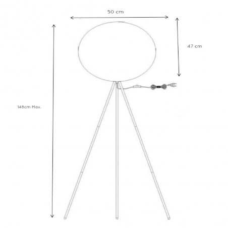 Floor lamp Goosy Soft