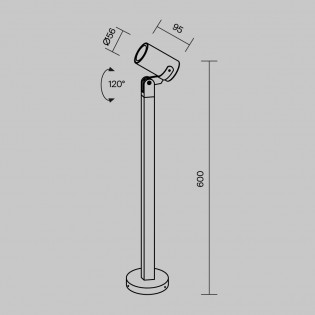Baliza de exterior Scope