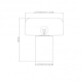 Table lamp Kenan