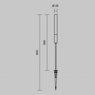 Baliza de exterior LED Flare (3W)