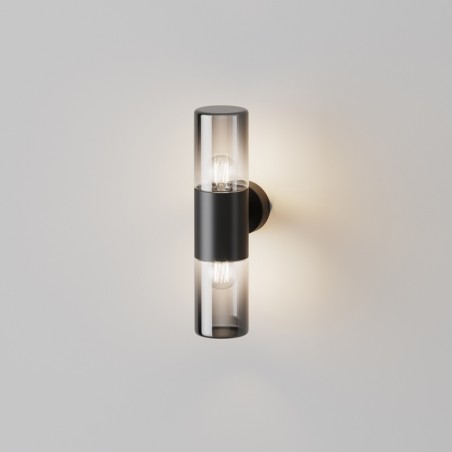 Aplique de pared de exterior Amas (2 luces)