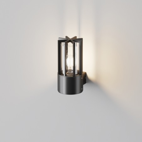 Aplique de pared de exterior Barrel