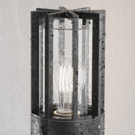 Outdoor Bollard Lamp Barrel