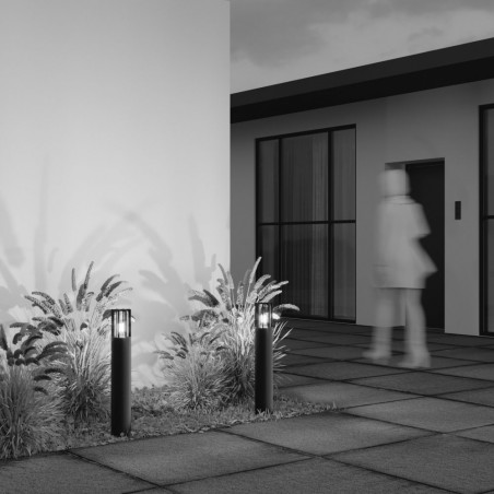 Outdoor Bollard Lamp Barrel
