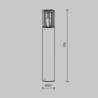 Baliza de exterior Barrel