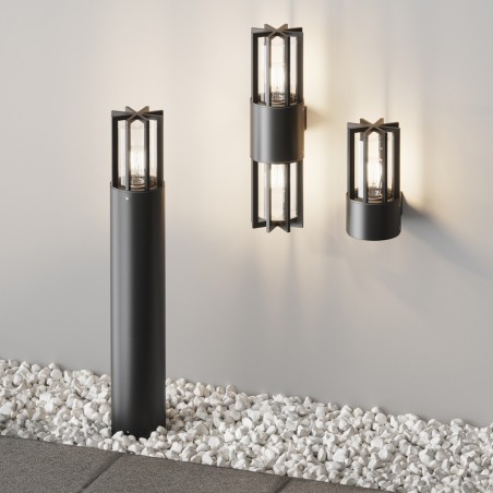 Outdoor Bollard Lamp Barrel