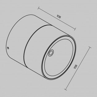 Foco de techo de exterior LED Spin (12W)