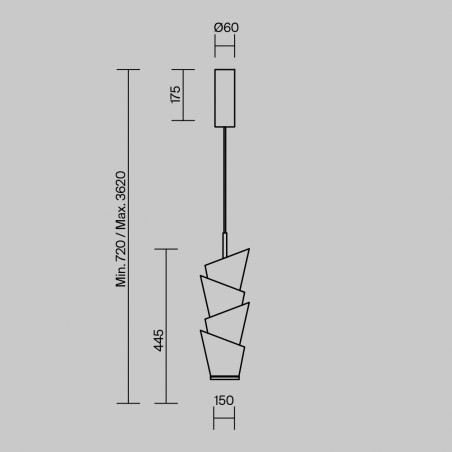 LED Pendant Lamp Seoul (14W)