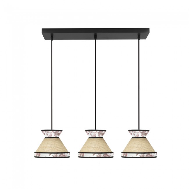 Lámpara colgante Constantinopla (3 luces)