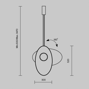 LED Pendant Lamp Evolution (9W)