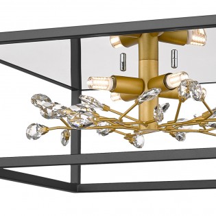 Plafón de techo Spring (4 luces)