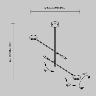 LED Pendant Lamp Fad (15W)