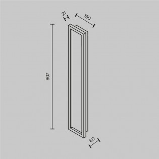 Aplique de pared LED Orign (70W)