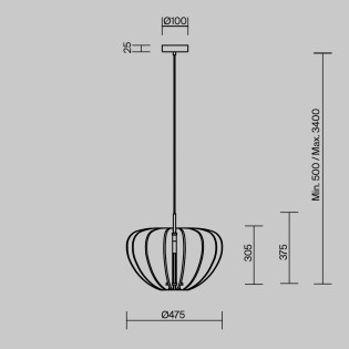 Pendant Lamp Cambio