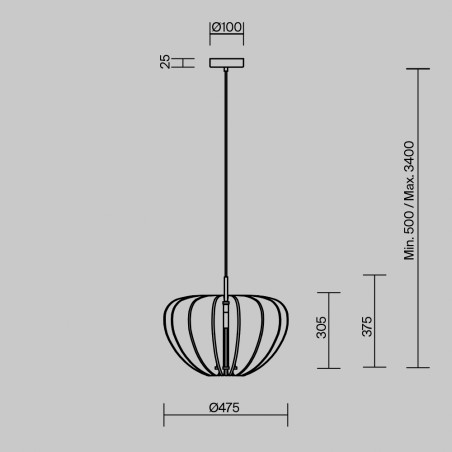 Pendant Lamp Cambio