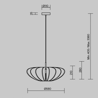 Pendant Lamp Cambio III