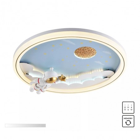 Children's ceiling flush light LED Focus Austronaut (42W)