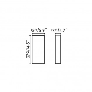 Aplique de pared Otton (2 luces)