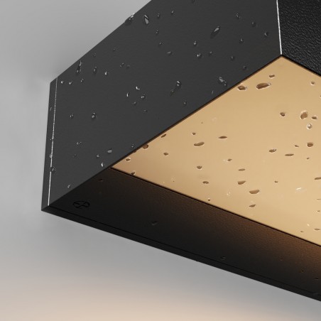 Aplique de pared de exterior LED Lot (10W)