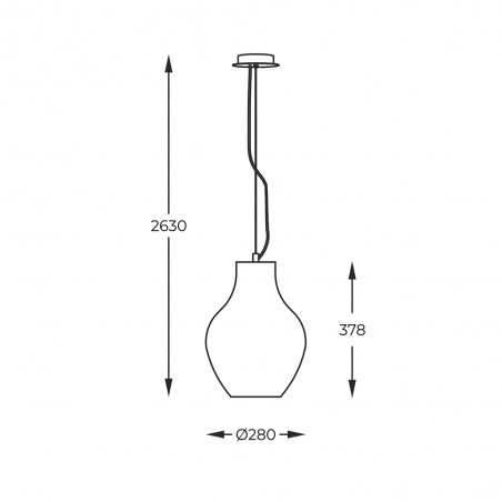 Ceiling lamp Bresso