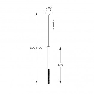 Pendant lamp Led One (5W)