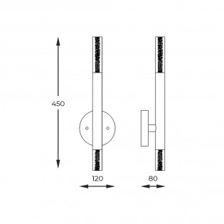 Wall lamp Led One (5W)