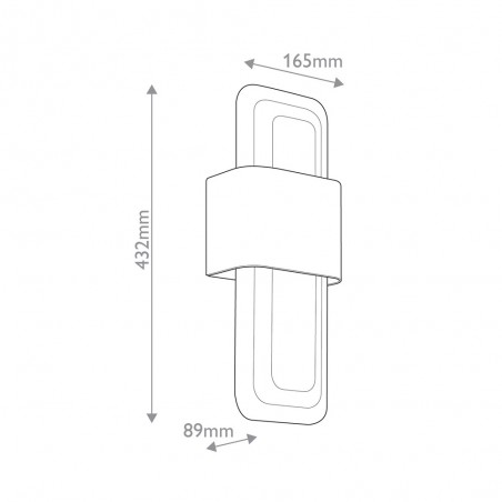 Wall lamp LED Serene (16W)