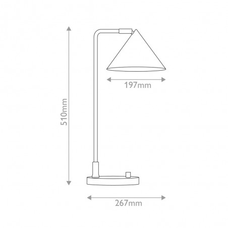 Table lamp at night Remyck