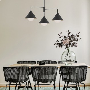 Lámpara colgante Remyck (3 luces)