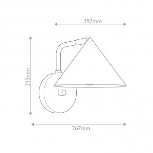 Wall lamp Remyck