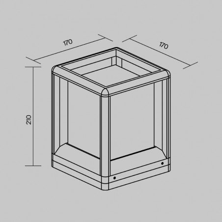 Sobremuro de exterior Trim II