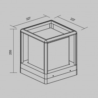 Sobremuro de exterior Trim