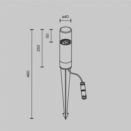 Outdoor Bollard Lamp Glide II